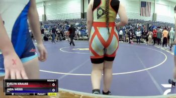 152 lbs Round 1 - Evelyn Krauss, OH vs Jada Weiss, OH