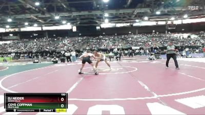 150 lbs 3rd Place Match - Coye Coffman, Fruitland vs Dj Neider, Idaho Falls