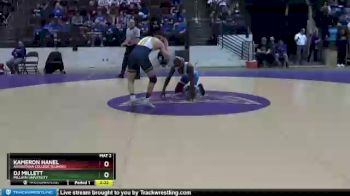 141 lbs Prelim - Kameron Hanel, Augustana College (Illinois) vs DJ Millett, Millikin University