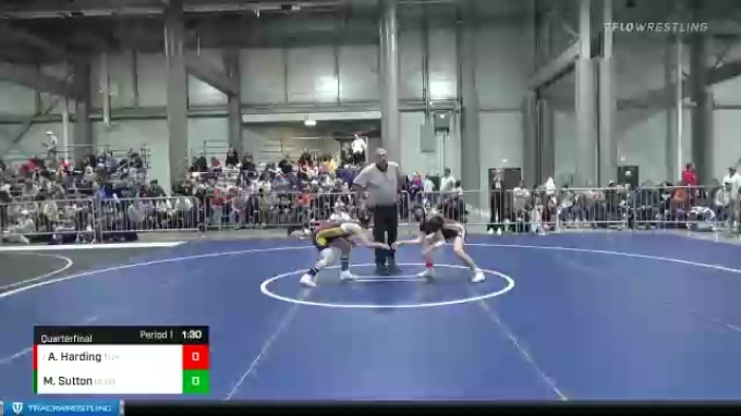97 lbs Quarterfinal - Alyssa Harding, Hays vs Mykayle `Bugz` Sutton, Salina