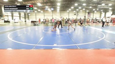 127 lbs Rr Rnd 1 - Leon Melton II, Warhawks - MS vs David Baghdady, TDWC Maniacs Grey - MS