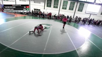 92-100 lbs Champ. Round 1 - Kayne Rhynes, PSF Wrestling Academy vs Maximus Aye, St. Charles East WC
