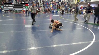 78 lbs Consy 4 - Dylan Dudash, West Middlesex vs Joey Rhodes, Nova W.c.