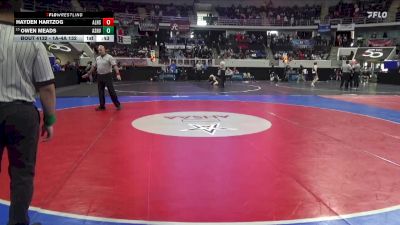 1A-4A 132 Cons. Round 2 - Owen Meads, Ashville vs Hayden Hartzog, Alexandria HS