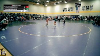 145 lbs Quarterfinal - Kyleigh Dollens, Centralia vs Kamryn Bourbon, Nixa