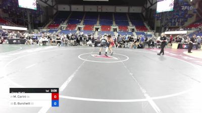 157 lbs Cons 16 #2 - Mario Carini, CA vs David Burchett, CO