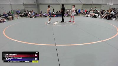 138 lbs Round 2 (8 Team) - Sam Herring, Pennsylvania vs Zachary Stewart, Illinois