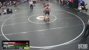 4A 215 lbs Quarterfinal - Alex Johnson, Catawba Ridge vs Tyrese Mitchell, Hartsville