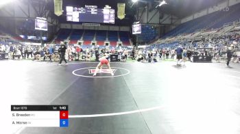 100 lbs Cons Semi - Sandy Breeden, Missouri vs Addie Morse, Oklahoma