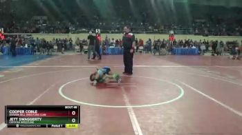 49 lbs Cons. Round 2 - Jett Swaggerty, Catoosa Wrestling vs Cooper Coble, Division Bell Wrestling Club