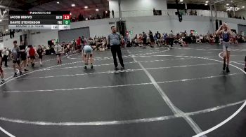 96 lbs Round 2 (6 Team) - Mason Myers, Kardiac Kidz vs Brycen Johnson, TDWC