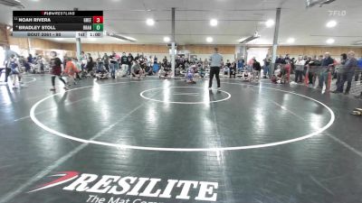 90 lbs Consi Of 8 #2 - Noah Rivera, Greentown vs Bradley Stoll, Branchville