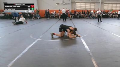 96 lbs Round 4 (6 Team) - Eli Walters, FORGE vs Brayden Kuhlman, Westshore WC