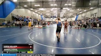 150 lbs Semifinal - Aaron Williams, Bruin Wrestling Club vs Andrew Syphus, Stallions Wrestling Club