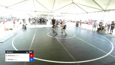 137 kg Rr Rnd 3 - Bryce Williams, Coachella Valley WC vs Teagan McRae, Legacy WC