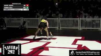 120 lbs Jason Nigro, West Essex Regional vs Tommy Sica, Cedar Grove