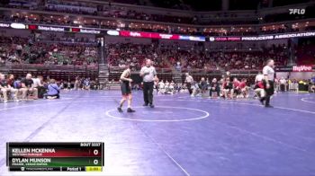 3A-106 lbs Quarterfinal - Dylan Munson, Prairie, Cedar Rapids vs Kellen McKenna, Western Dubuque