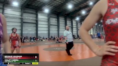 164 lbs Finals (8 Team) - Aliyah Schalk, Lady Pitbulls vs Laynie Vaughan, Midwest Assasins Red