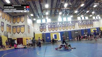 105 lbs Finals (2 Team) - Kiera Hubler, Florida Phoenix Wrestling Club vs Hananeel Gregoire, SOWA