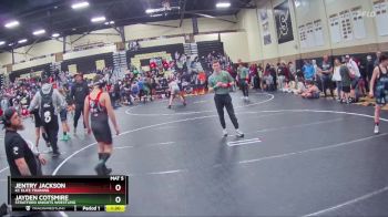 125 lbs Round 2 - Jentry Jackson, Kc Elite Training vs Jayden Cotsmire, Stratford Knights Wrestling