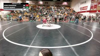 170 lbs Cons. Round 1 - Dakota Murphy, South vs Fiona Stahlbaum, Riverton