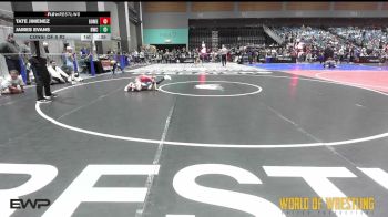 61 lbs Consi Of 8 #2 - Tate Jimenez, Gomez Brothers Grappling Academy vs James Evans, Bartlesville Wrestling Club