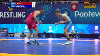 86 kg 1/4 Final - Ivan Ichizli, Moldova vs Cezary Marek Sadowski, Poland