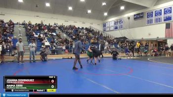 235 lbs Round 1 - Naima Sirri, Palmdale High School vs Joanna Dominguez, Tustin High School