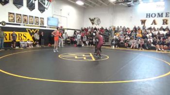 144 lbs Quarterfinal - Johnson Paye, Waterloo West vs Kaden Mitchell, Waukon