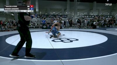 74 kg Cons. Sub-rd Of 32 - Macon Ayers, Cavalier Wrestling Club vs Rhenzo Augusto, Izzy Style Wrestling