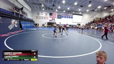 110 lbs Prelim - Garrett Wagoner, Gering Junior High vs Caiden Daniels, Carey Jr High