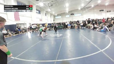153 lbs Quarterfinal - Kason Dill, Dayton Bandits - HS vs Connor Sellars, Wiggle Worms