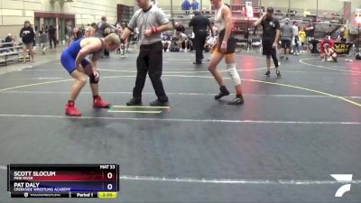 167/180 Round 3 - Pat Daly, Creekside Wrestling Academy vs Scott Slocum, Pine River