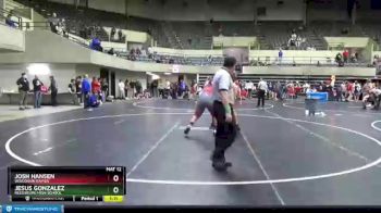 285 lbs Round 2 - Jesus Gonzalez, Reedsburg High School vs Josh Hansen, Wisconsin Rapids