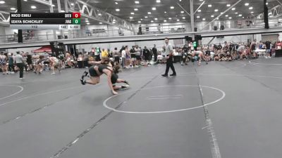 113 lbs Semis & 1st Wrestleback (8 Team) - Nico Emili, Team Shutt B Team vs Izaya Schickley, JV All Stars