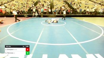 165-I lbs Round Of 16 - Jaden Simpson, Underground WC vs Ciro Perrone, Long Beach