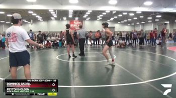 138 lbs Cons. Round 4 - Dominick Gadell, Rangers Wrestling Club vs Peyton Holden, Wild Buffalo Wrestling Club