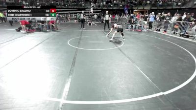 91 lbs Consi Of 16 #2 - Dominic Baldino, Elite NJ vs Reid Chartowich, Yale Street