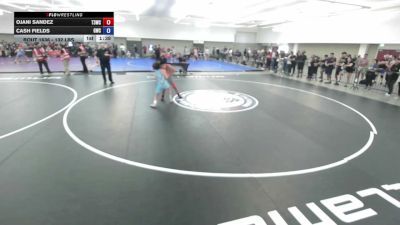 132 lbs Champ. Rd Of 16 - Ojani Sandez, The 300 Wrestling Club vs Cash Fields, Granite Wrestling Club