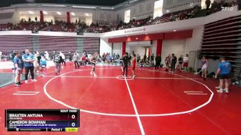 150 lbs Semifinal - Braxten Antuna, Oklahoma vs Cameron Bowman, Roughneck Wrestling Club Of South Tulsa