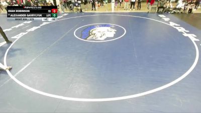 175 lbs Cons. Round 4 - Alexander Gavrylyuk, Lake Park vs Isiah Robinson, Proviso West