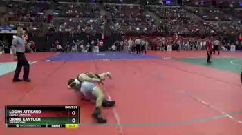 D3-126 lbs Cons. Semi - Logan Attisano, Legacy Christian vs Drake Kanyuch, Shenandoah