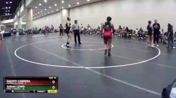 138 lbs Round 7 (10 Team) - Sarah Lewis, Iowa T-Wrecks vs Saiomy Cabrera, Florida All-Stars