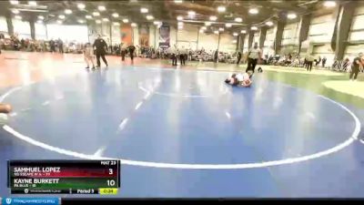 100 lbs Rd# 6- 9:00am Saturday Final Pool - Luka Momcilov, No Escape W.A. vs Hayden Leet, PA Blue