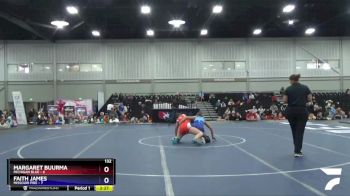 132 lbs Placement Matches (8 Team) - Margaret Buurma, Michigan Blue vs Faith James, Missouri Fire