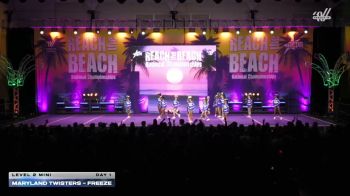 Maryland Twisters - Freeze [2026 L2 Mini Day 1] 2026 ACDA Reach the Beach Grand Nationals DI/Worlds