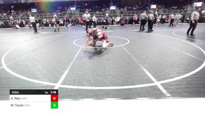 110 lbs Final - Adam Rea, Hawkins House Elite vs Walter Taylor, Rogue Warrior Wrestling