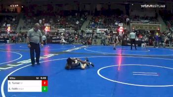 55 lbs Quarterfinal - Dominick Turner, St. Louis Warrior vs Elias Faith, Maurer Coughlin WC