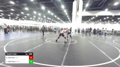 150 lbs Quarterfinal - Dwight Skinner, Oakdale, Wrestling vs Logan Hammon, Osoway