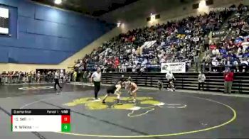 3 lbs Quarterfinal - Colin Sell, Lord Botetourt vs Nate Wilkins, Turner Ashby